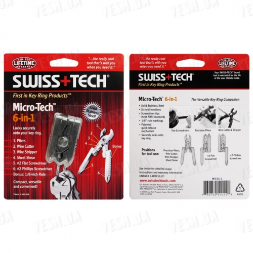 Мультититул Swiss+Tech Micro-Tech 6-in-1