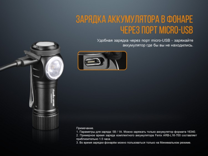 Фонарь Fenix LD15R Cree XP-G3