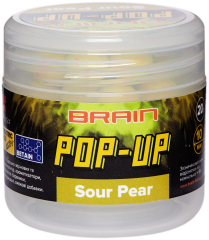 Бойлы Brain Pop-Up F1 Sour Pear (груша) 10mm 20g