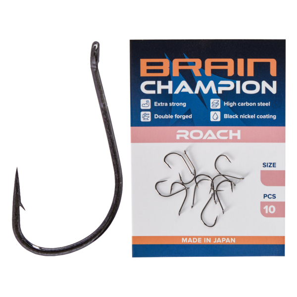 Гачок Brain Champion Roach #12 (10 шт/уп)