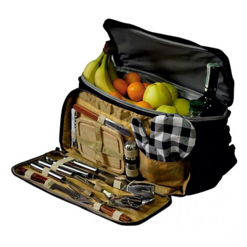 Термосумка + похідний набір для пікніка Скаут 0719