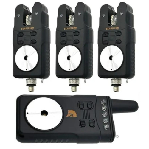 Набір сигналізаторів GLADIATOR RF698 3+1 Black з пейджером