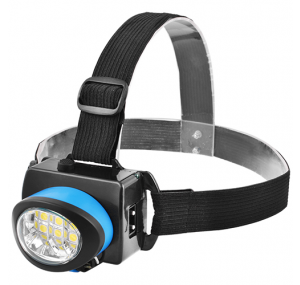 Фонарь на лоб C539-6SMD. встроенный аккумулятор