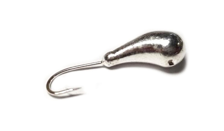 Мормышка вольфрамовая Fishing Roi Капля 5мм (серебро)