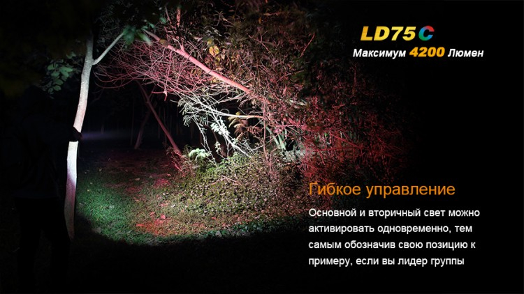 Фонарь Fenix LD75C Cree XM-L2 (U2)