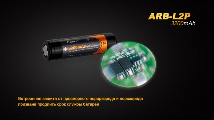 Додатковий акумулятор Fenix ARB-L2P (3200 mAh)