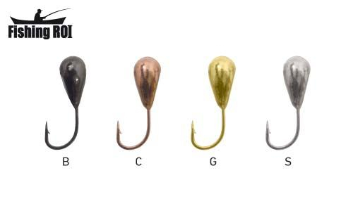 Блешня вольфрамова Fishing ROI Еребус з отвором 3мм