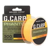 Леска GC G.Carp Phantom Line 300м Two Orange Neon 0.34мм