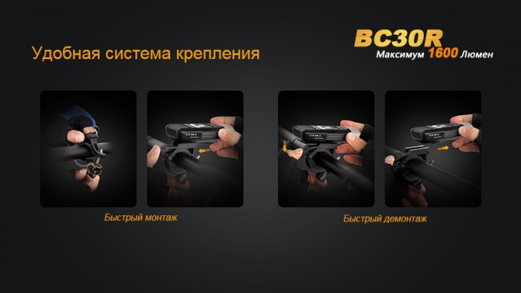 Велофара Fenix BC30R Cree XM-L2 (T6)