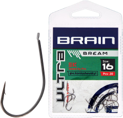 Крючок Brain Ultra Bream #16 (20шт/уп)