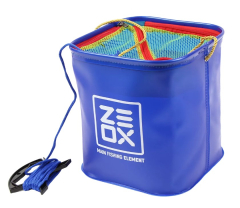 Ведро ZEOX Bucket with Rope and Mesh 15L