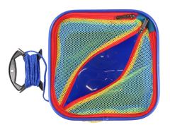 Ведро ZEOX Bucket with Rope and Mesh 15L
