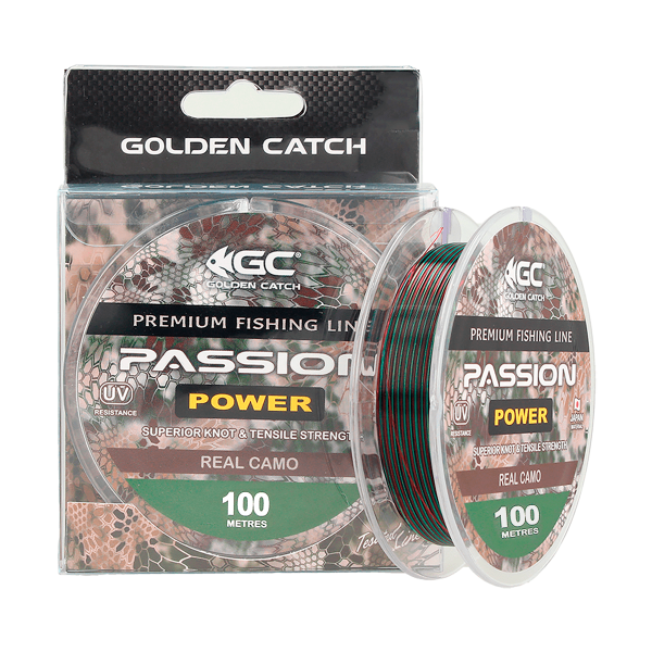Леска GC Passion Power 100м Real Camo 0.440мм