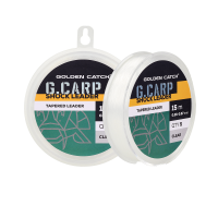 Шок-лидер конусный GC G.Carp Tapered Leader 5x15м 0.26-0.57мм