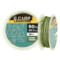 Лидкор без свинца G.Carp Corefree 10м 50lb Caмo Green