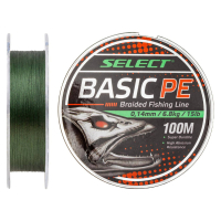 Шнур Select Basic PE Green 100m
