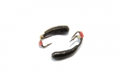 Блешня вольфрамова "Коза" 1.5мм (чорна-тонка)