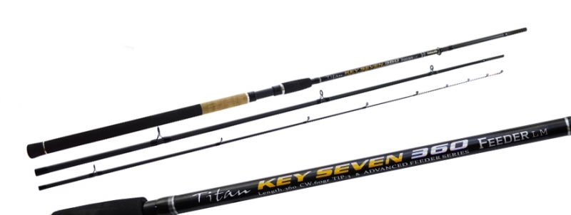 Вудилище фідерне Fishing Roi Titan Key Seven 3.9м Feeder 120г