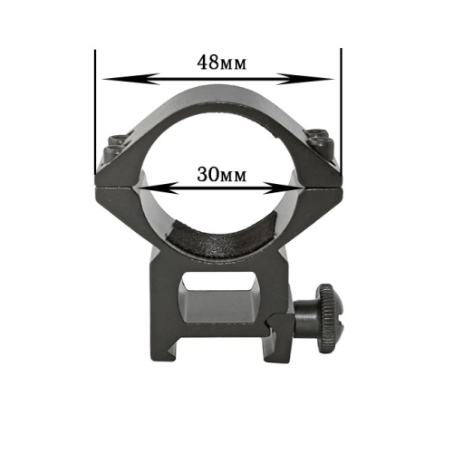 Крепление на оружие для фонаря 30 GK 2 screws (планка Вивера 17.5 мм)