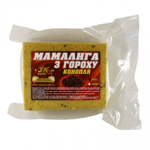 Мамалига з гороху (з коноплями) 500г