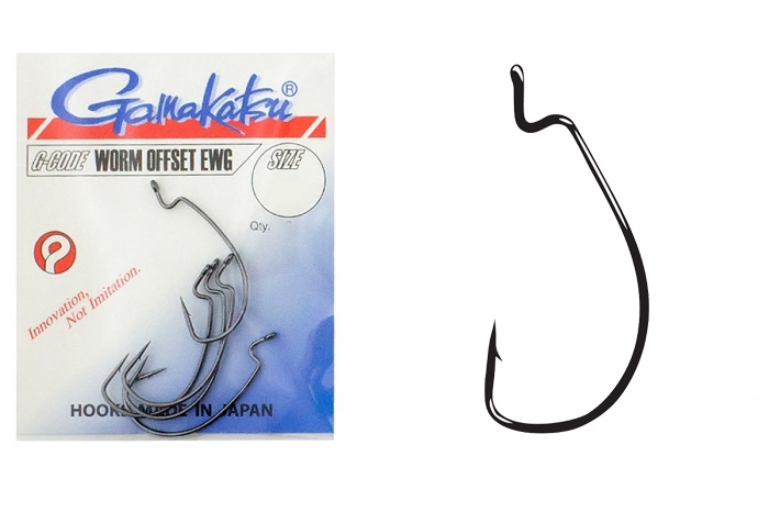 Гачок Gamakatsu Worm Offset EWG NS 