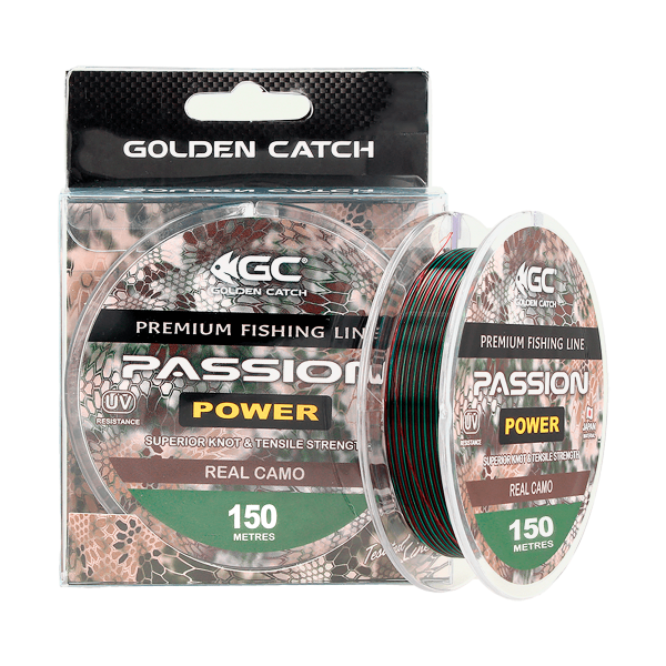 Леска GC Passion Power 150м Real Camo 0.234мм