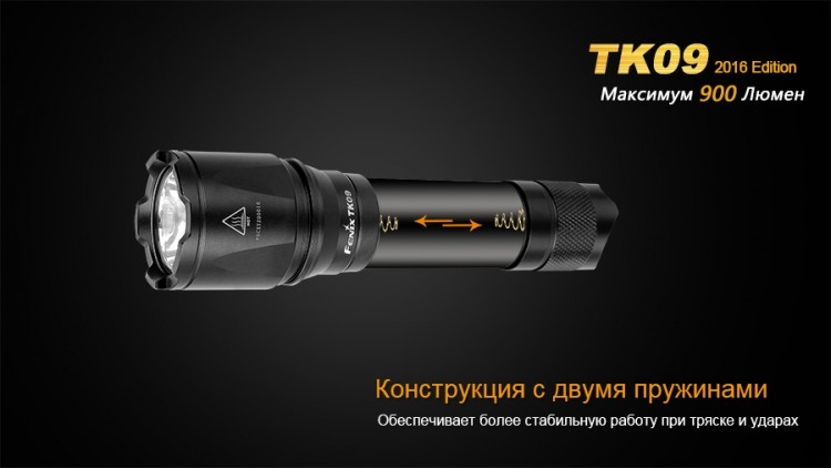 Тактический фонарь Fenix TK09 XP-L HI LED