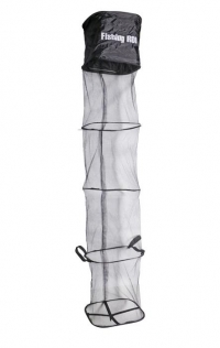 Садок Fishing ROI із зовнішніми кільцями в чохлі 2.5m 45*35 BLACK