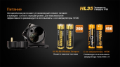 Налобний ліхтар Fenix HL35 Cree XP-G2 (R5) LED