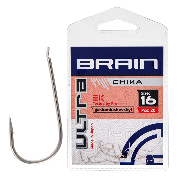 Крючок Brain Ultra Chika #16 (20шт/уп)