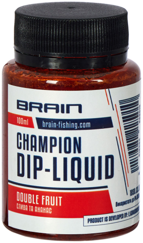 Дип-ликвид Brain Champion Double Fruit (слива+ананас) 100ml