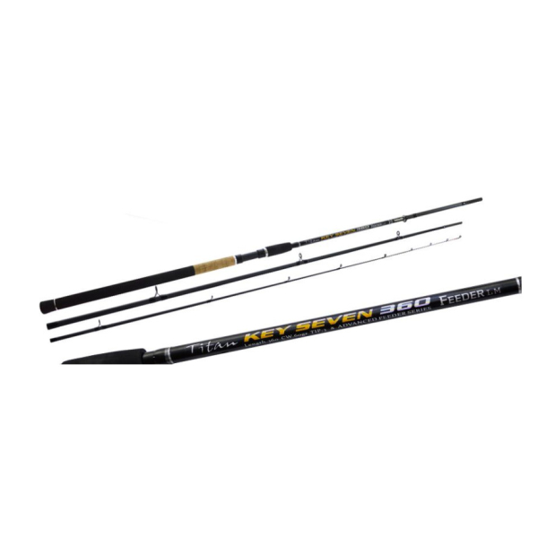 Фідерне вудилище Fishing ROI Titan Key Seven 3.90 м 100 г