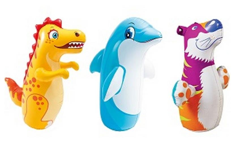 Надувная игрушка-неваляшка Intex (собака)