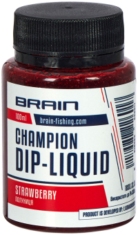 Дип-ликвид Brain Champion Strawberry (клубника) 100ml