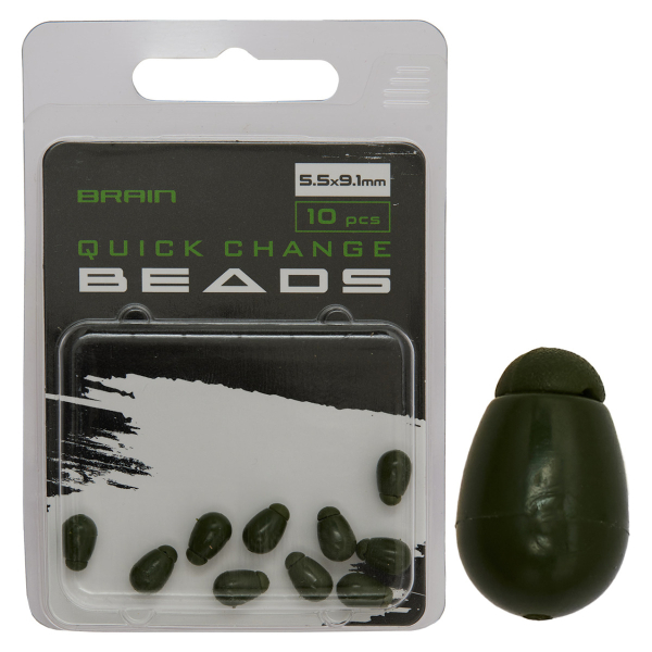 Коннектор Brain Quick Change Beads 5.5x9.1mm (10 шт/уп) SGXA-9291-S