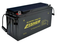 Гелевий акумулятор для човнового мотора Fisher 150Ah 12V