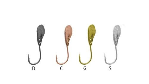 Блешня вольфрамова Fishing ROI Насіння з отвором 3.5мм