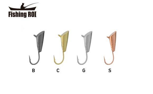 Мормышка вольфрамовая Fishing ROI Конус с ушком