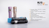 Налобний ліхтар Fenix HL10 Philip LXZ2-5770 LED чорний