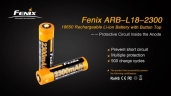 Акумулятор 18650 Fenix ARB-L18 (2300mAh)