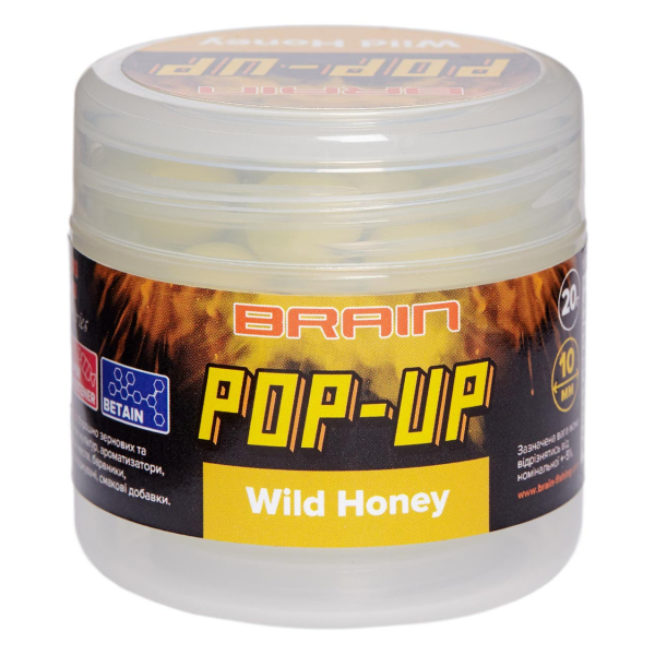 Бойли Brain Pop-Up F1 Wild Honey (мед) 12mm 15g