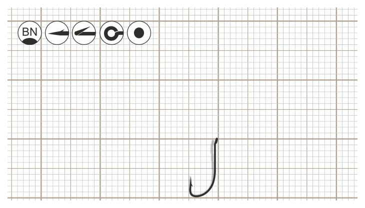 Крючок Scorpion Crystal 01 BN