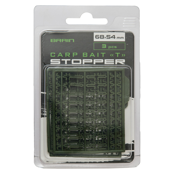 Стопоры для бойлов Brain Carp Bait T Stopper 6.8*5.4cm (3 шт/уп) SGXA-9015