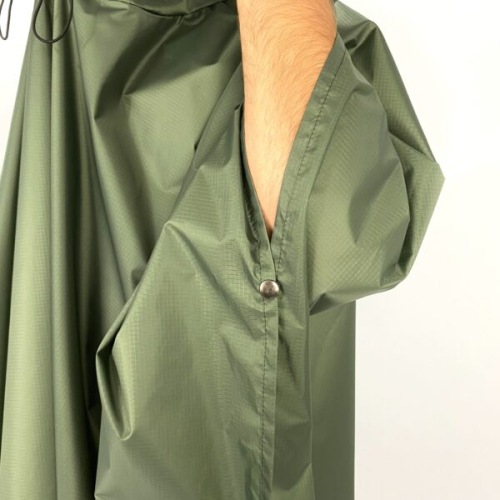 Тактический пончо ВСУ (плащ-палатка) олива (XL) (LE2507)