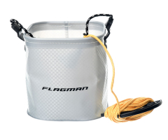 Ведро для воды Flagman Gray Eva Bucket Square