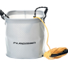 Відро для води Flagman Gray Eva Bucket Square — фото 1