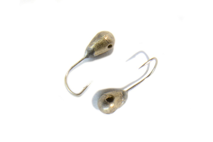 Мормышка вольфрамовая Капля 3мм (серебро) 