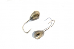 Мормышка вольфрамовая Капля 3мм (серебро) 