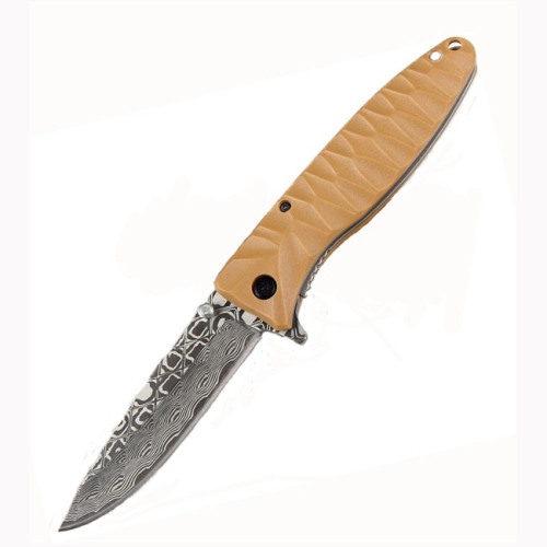 Нож Ganzo G620 черный клинок с травлением