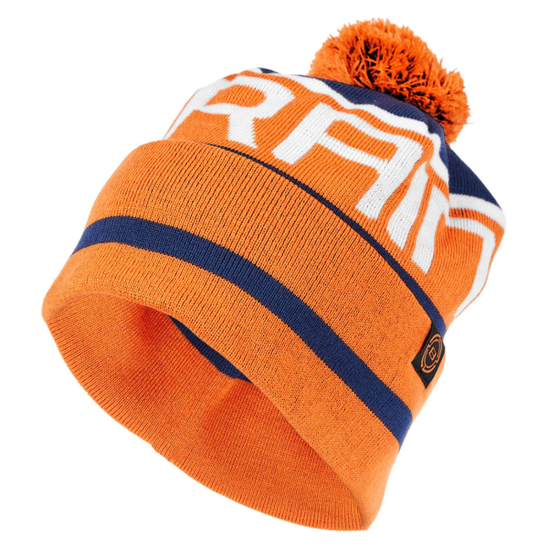 Шапка Brain з помпоном 58 Blue/orange